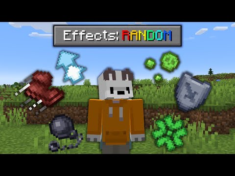 Minecraft But You Get a Random Effect Every 10 Seconds