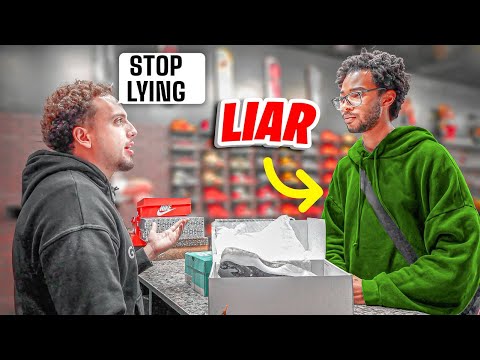 CUSTOMER TRIES LYING TO MY FACE!!! (CAUGHT ON CAMERA)