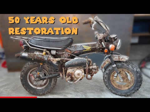 1970s japanese motorcycle FULL restoration