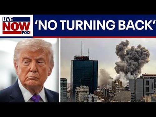 Trump: Iran "begging" to make a deal