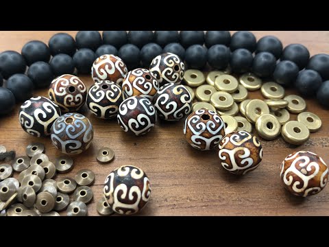 Masculine Stretch Bracelets! Beaded Jewelry Tutorial!