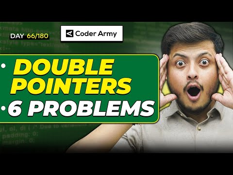 Lecture 48: Double Pointer and Multiple Pointers in C++