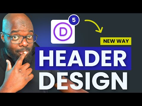 How To Create A Header In Divi 5 - New Way!