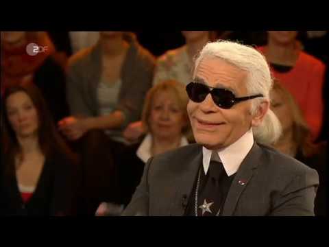 KARL LAGERFELD bei MARKUS LANZ am 17. MÄRZ 2011