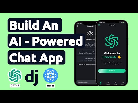 Django and React Fullstack AI Project | Build a Chat App with Django, React, and GPT-4