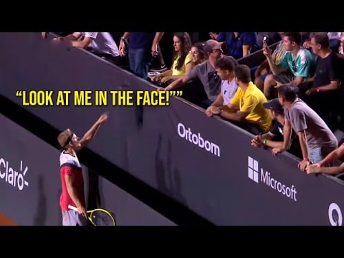 Tennis Players vs Crowds | The Most INSANE Moments Ever!