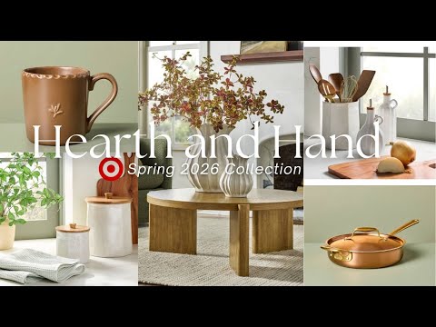 *NEW* HEARTH AND HAND SPRING 2026 | TARGET SHOP WITH ME AND HAUL