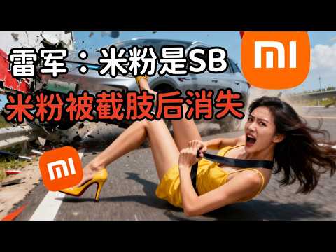 雷军被反噬!米粉变黑粉,26岁粉丝提小米车一周后截肢?美国媒体一句话,直接把小米打回原形!#小米#华为#苹果#雷军