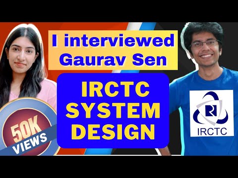 Expert gets Interviewed! @gkcs does IRCTC System Design!! It’s a hard question 🤯🤯