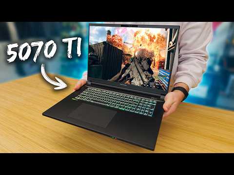 Gaming on a RTX 5070 TI Laptop...Worth it? Dream Machines RX5070Ti-18NA21