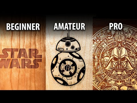 3 Levels of Laser Engraving - Beginner to PRO