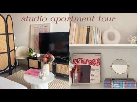 323 sq ft studio apartment tour