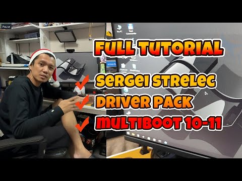 Full tutorial paano gumawa ng ventoy multiboot , driver pack at sergei strelec.