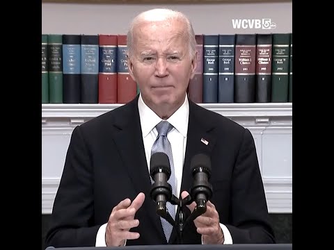 President Biden offers condolences to shooting victim's family