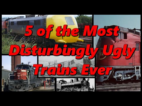 5 of the Most Disturbingly Ugly Trains Ever | History in the Dark