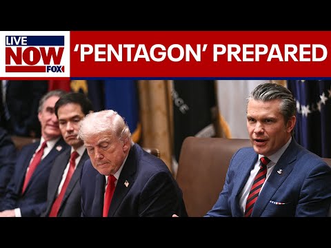 Hegseth tells Trump Pentagon is 'prepared' for Iran