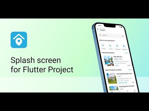 Splash screen in Flutter app
