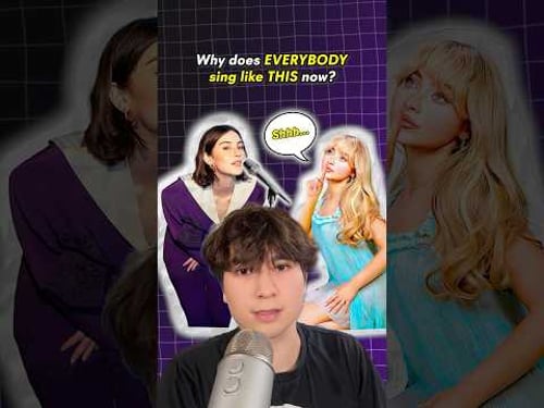 Why Does Everybody Sing Like THIS now? ๐ค๐คซ #billieeilish #music