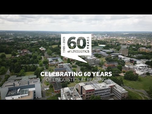 David Crystal in Conversation: Celebrating 60 Years of Linguistics at the University of Reading