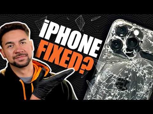 Severely damaged iPhone 13 Pro restoration | Full rebuild