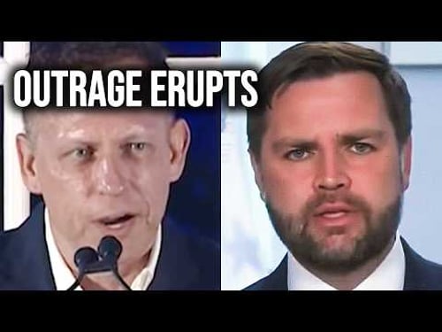 JD Vance Sugar Daddy's Plan ESCALATES As Alarming Tax Data Contract Unveiled