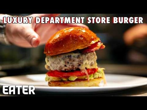 New York's Fanciest Burger Is Hidden Inside an Iconic Department Store — Icons
