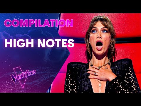 Unbelievable HIGH NOTES on The Voice Australia