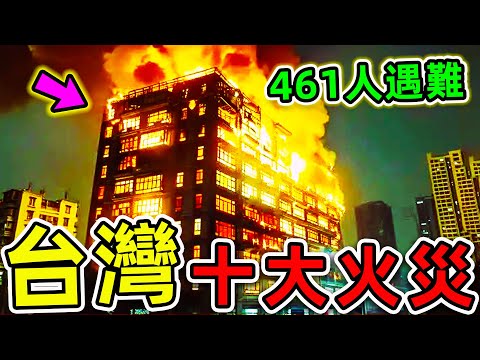 台灣史上最可怕的10大火災!461人罹難,534人受傷,第一名堪稱“人類地獄”,至今不敢公開畫面。|世界之最TOP