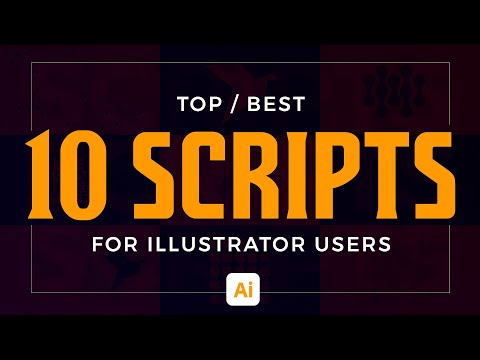 10 Most Useful Scripts for Illustrator Users! | Free Scripts | Adobe Illustrator scripts