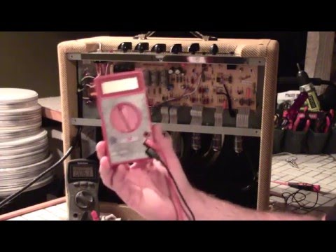 Discharging Combo Tube Amps