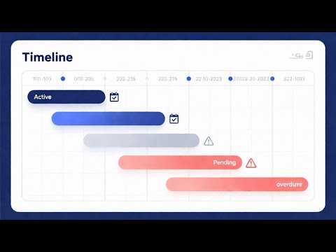 رسم نمودار گانت چارت با نرم افزار اکسل