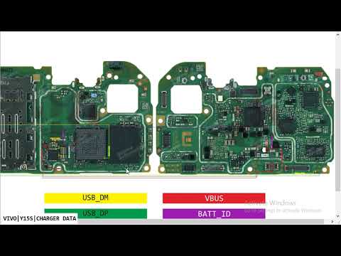 VIVO Y15S V2120 Charging Data Problem Ovp ic Bypass Battary Connector BSL ID Problem ways Hardware S