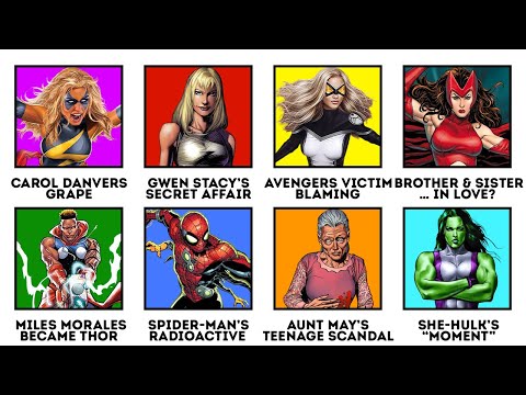 10 Most Inappropriate Marvel Comics Ranked In Order