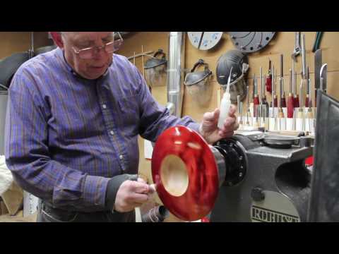 Putting a CA Finish on a Dyed Bowl