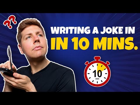 How to Write a One Liner Joke in Ten Minutes Using a Random Word (Shallow)