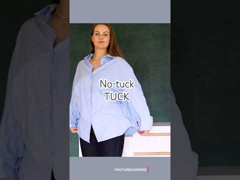 the secret tuck #stylingtips