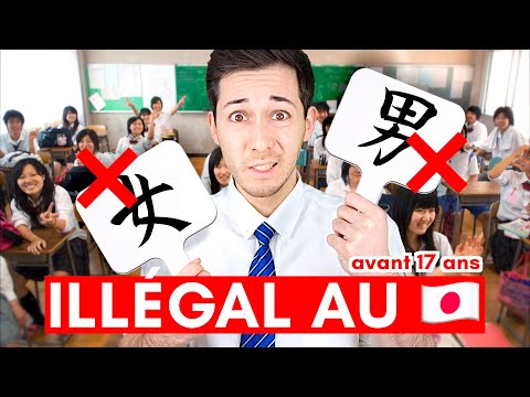 Les choses qui sont interdites par l'école au Japon