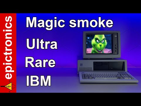 IBM 5162 XT/286 & 5154 EGA Restoration. Aka "The Grinch"