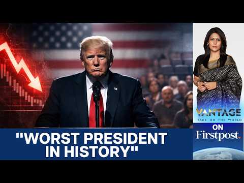 "Worst President Ever": Why Trump's Approval is Falling in Polls | Vantage With Palki Sharma