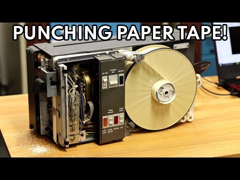 Reviving a Facit 4070 Paper Tape Punch