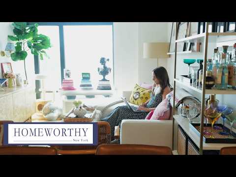 NYC APARTMENT TOUR | A 350 sq ft “White Box” Transformed into a Cozy Sanctuary