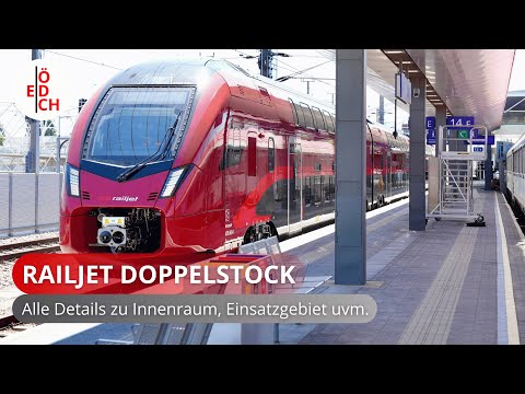 Der erste ÖBB Doppelstock-Railjet ist da! Bedeutet das auch doppelten Komfort? Der RJ KISS im Detail