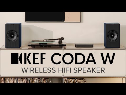 NEW KEF Coda W Bookshelf Speaker Overview: Big Sound, Beautiful Design
