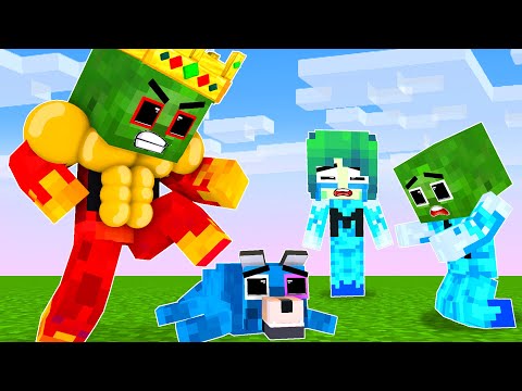 Raja Zombie Menghukum Pengkhianat | Minecraft