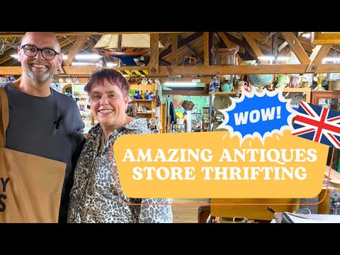 🇬🇧 AMAZING THRIFTING AT ANTIQUE MALL | Ely Cambridgeshire #goodwill #vintage #thrift #antiques