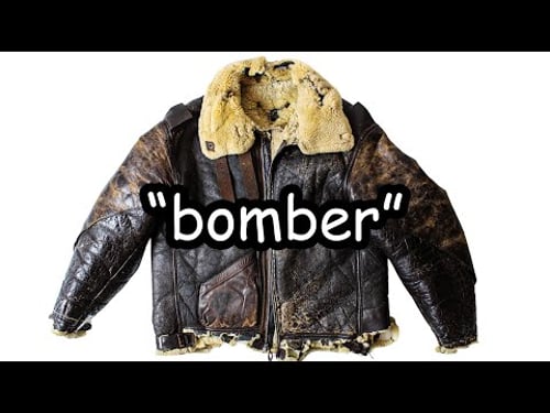 THE "BOMBER" JACKET