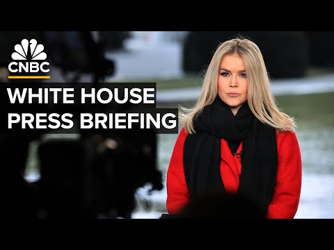 White House press secretary Karoline Leavitt holds a briefing with reporters — 5/29/2025
