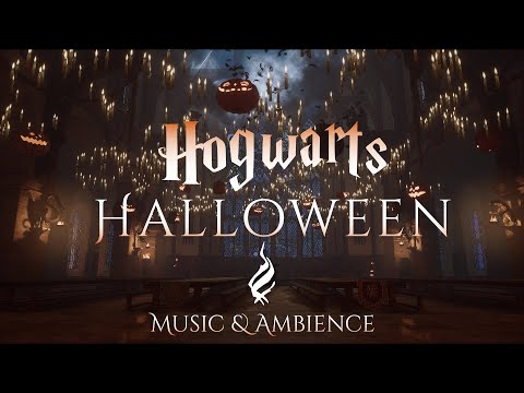 Hogwarts Halloween | Harry Potter Music and Ambience from Hogwarts Legacy