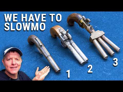 The Incredibly Unique Triple Barreled Pistol... - Smarter Every Day 304