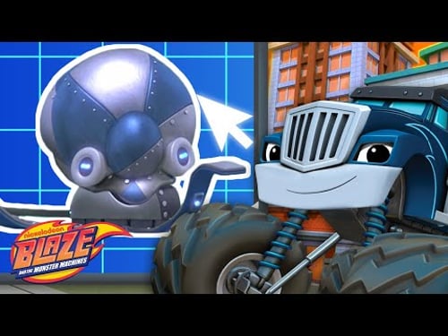 Crusher Builds Robots #22 | Games For Kids | Blaze and the Monster Machines